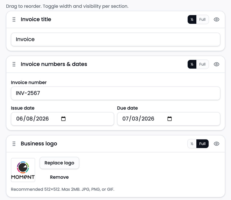 Invoice Maker by HRGLASS
